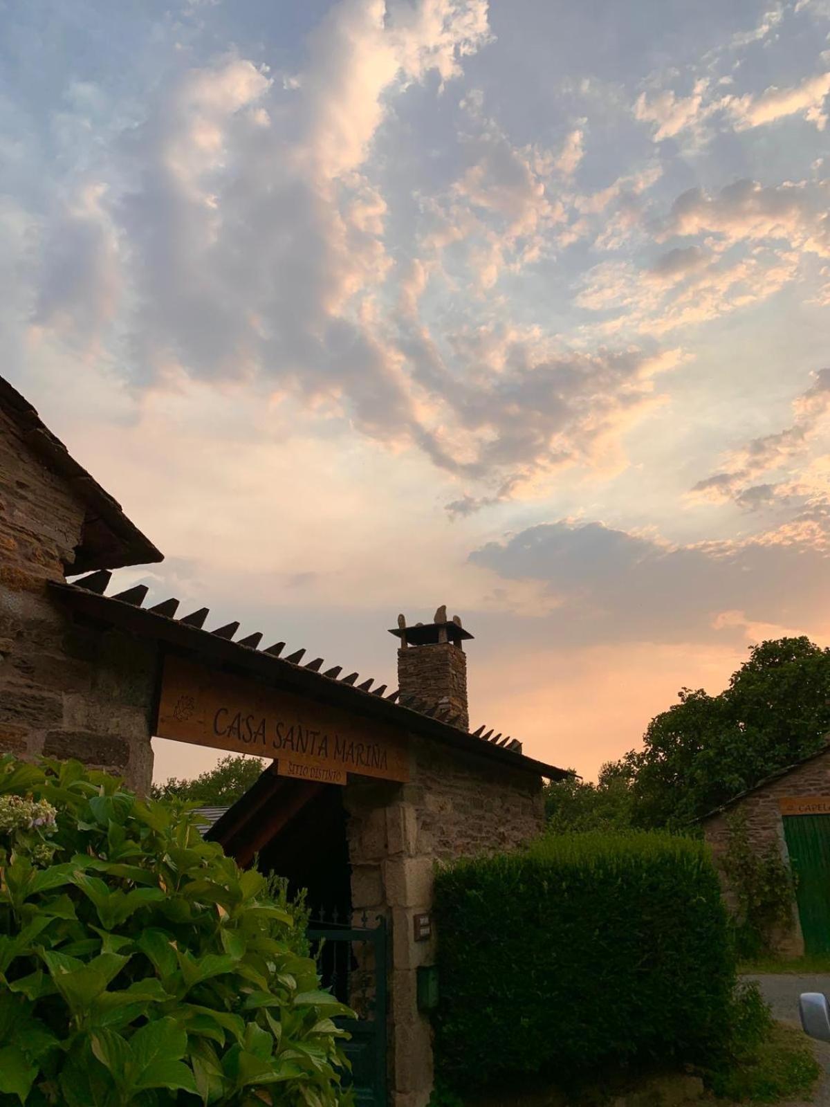 Casa Rural Santa Marina Portomarin Exteriér fotografie